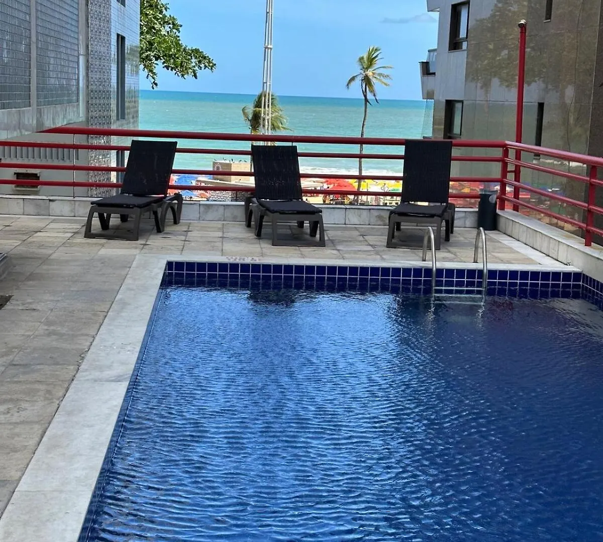 Flat Hotel Luxo - 50 Metros Da Praia Recife